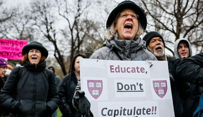 Trump freezes $2bn in Harvard funding after university rejects